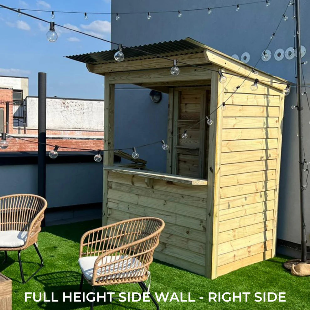 Full-Height Side Wall for Temple Bar, Castlebar, Dunbar or 7-Up