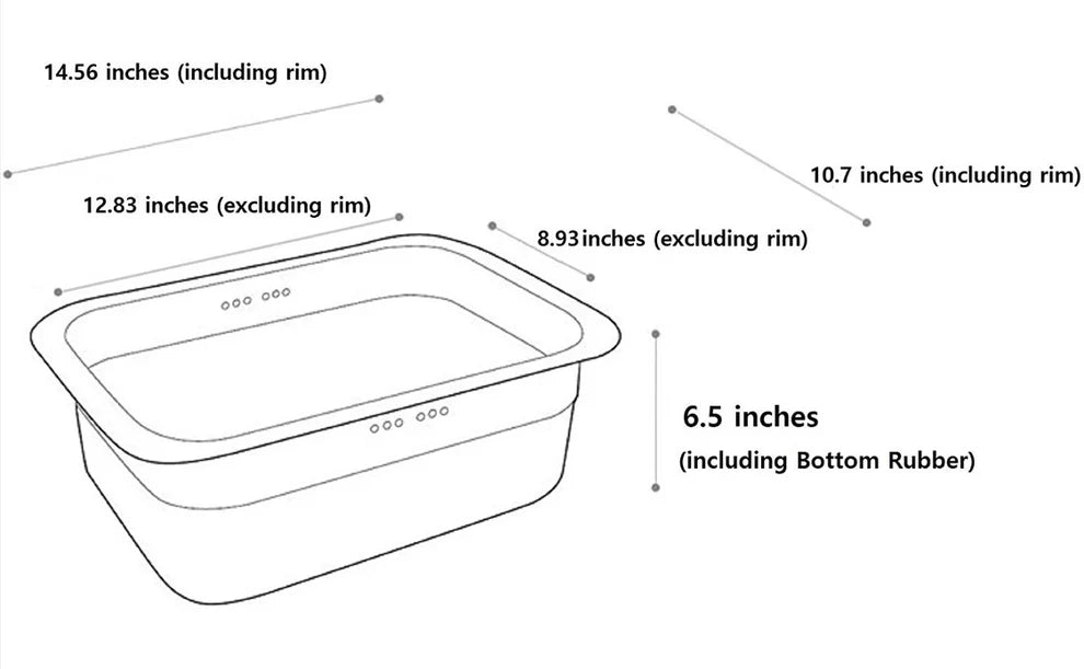 Stainless Steel Sunken Ice-Bucket