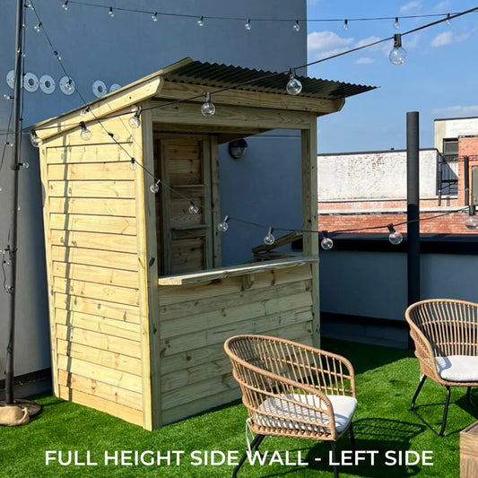 Full-Height Side Wall for Temple Bar, Castlebar, Dunbar or 7-Up